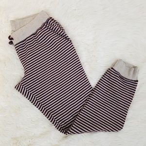Banana Republic Women's Striped Sweatpants Size M